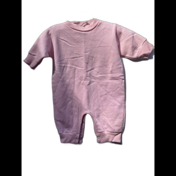 Infant long sleeve one piece Rabbit Skins fleece bodysuit baby jumpsuit - Picture 1 of 4